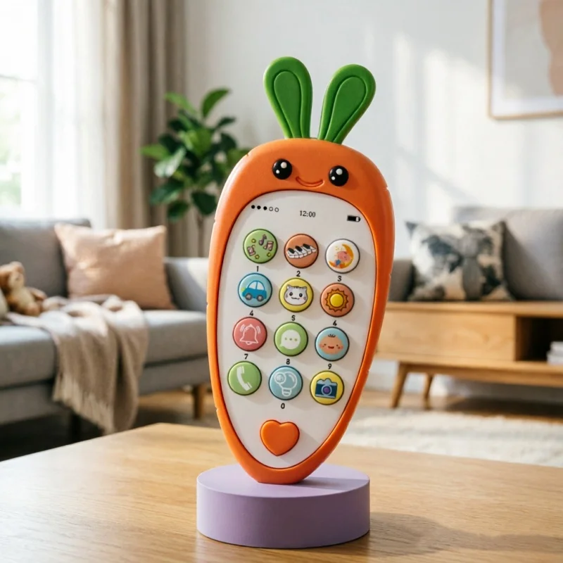 Cosplay Prop Designer - Light Music Vocal Mobile Phone Teether