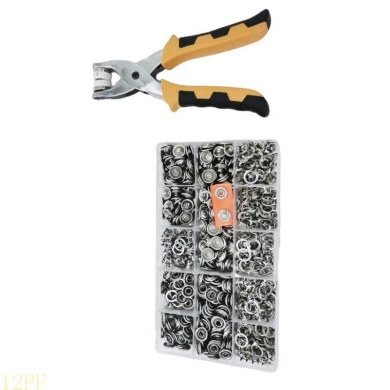 12PF 200set Metal With Fastene - Snap Plier Setter recension och pris