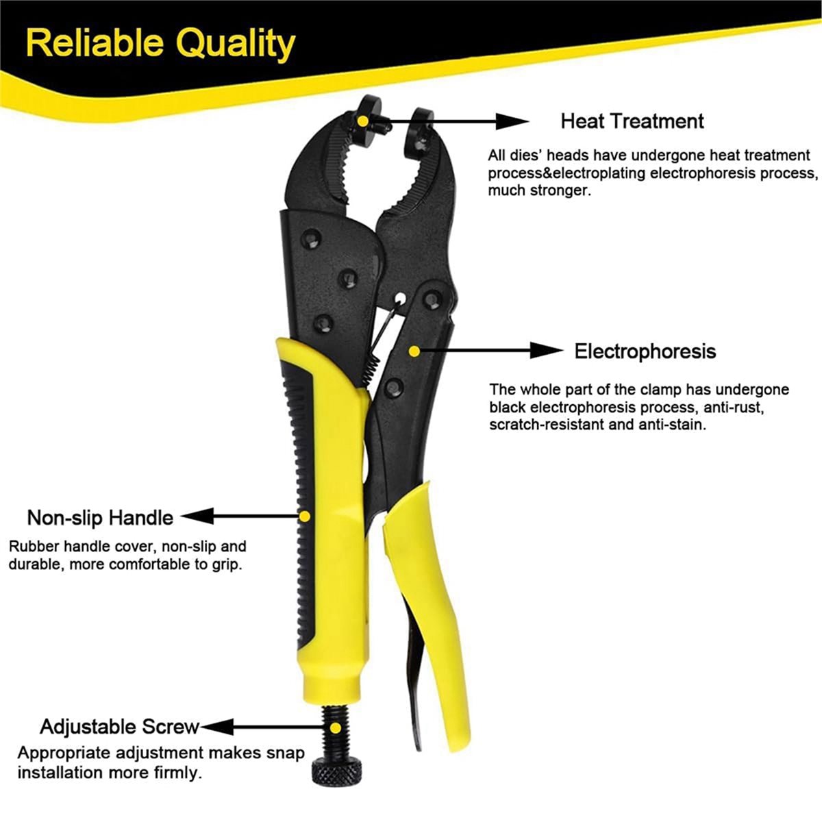 Heavy Duty Snap Fastener Tool  - Snap Plier Setter recension och pris