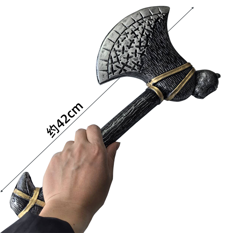 Halloween Axe Prop Dog Head Ax - Cosplay Prop Axe recension och pris