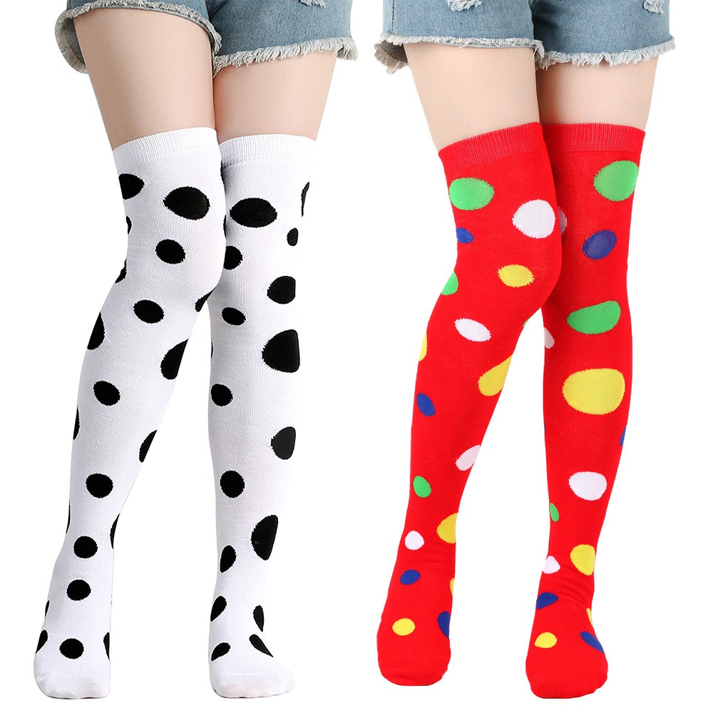 Cartoon Polka-dot Cow Stocking - Cosplay Prop Designer recension och pris
