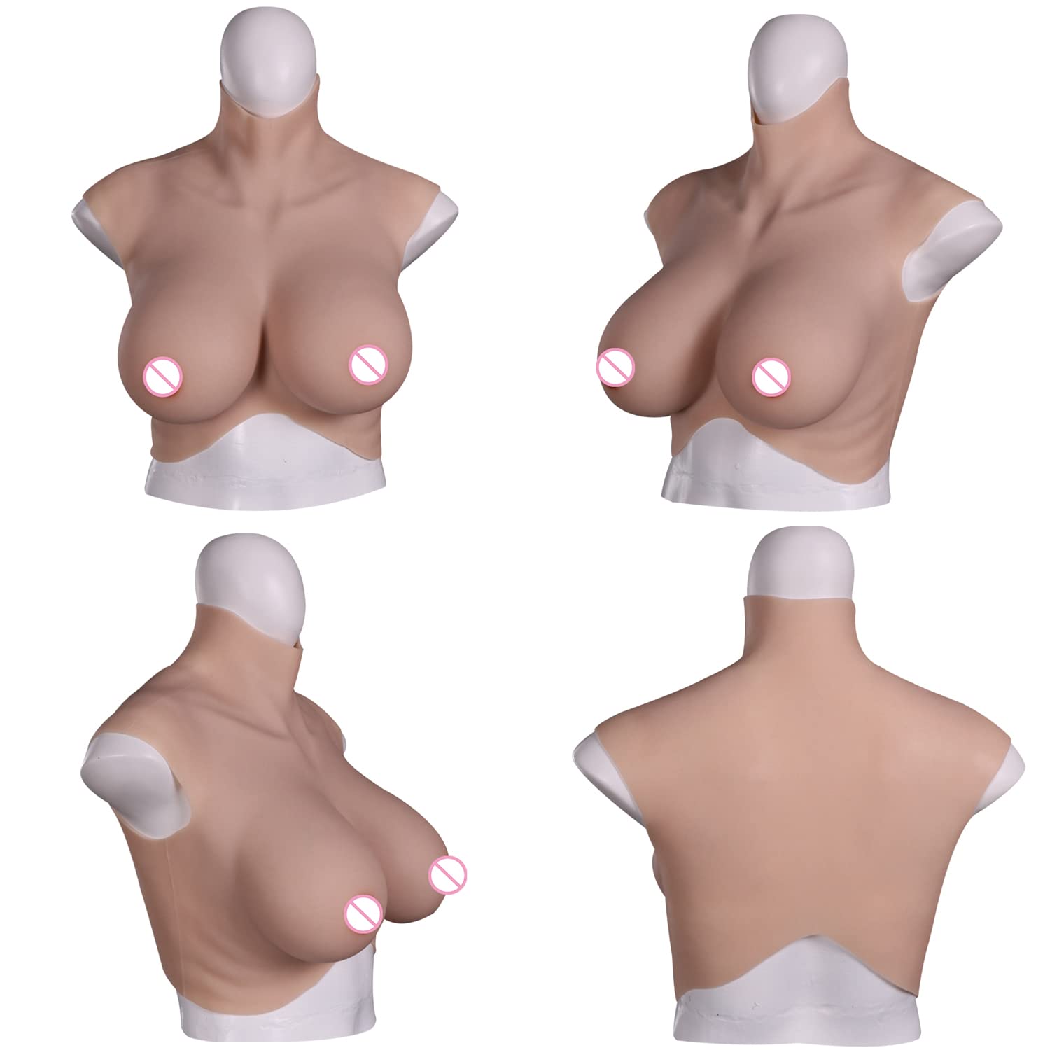 Fake Boobs For Men Silicone Fi - Cosplay Prop Filler recension och pris