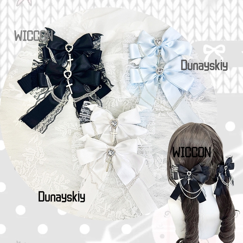 Jirai Kei Bow Production Lolit - Cosplay Prop Bow recension och pris