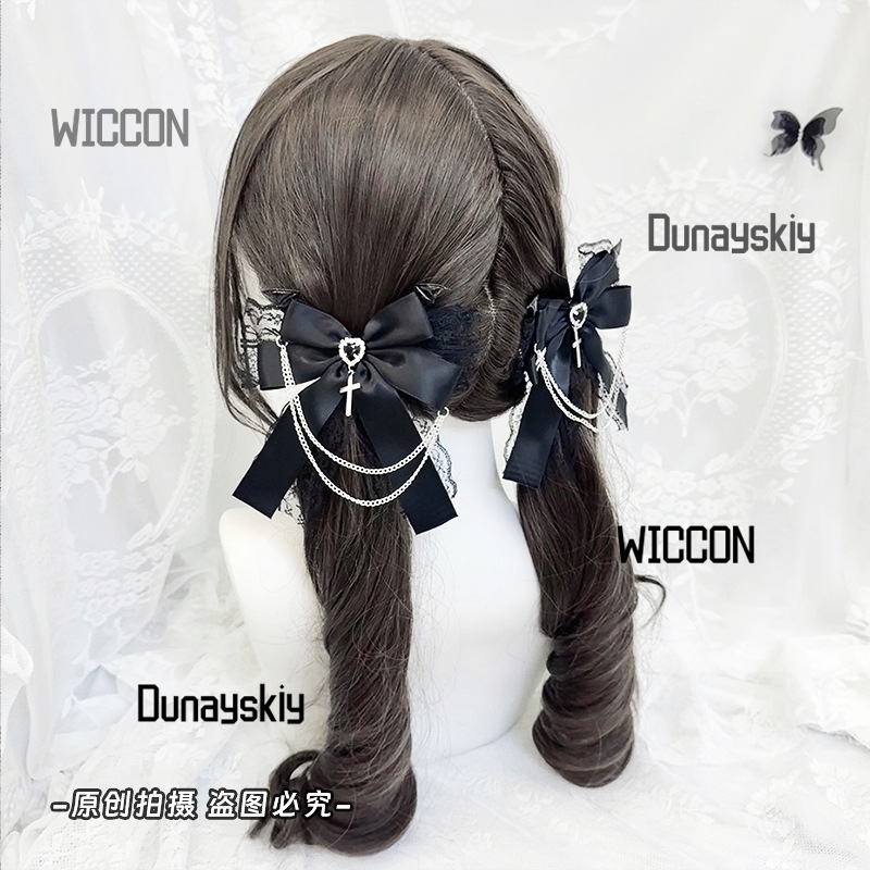 Jirai Kei Bow Production Lolit - Cosplay Prop Bow recension och pris