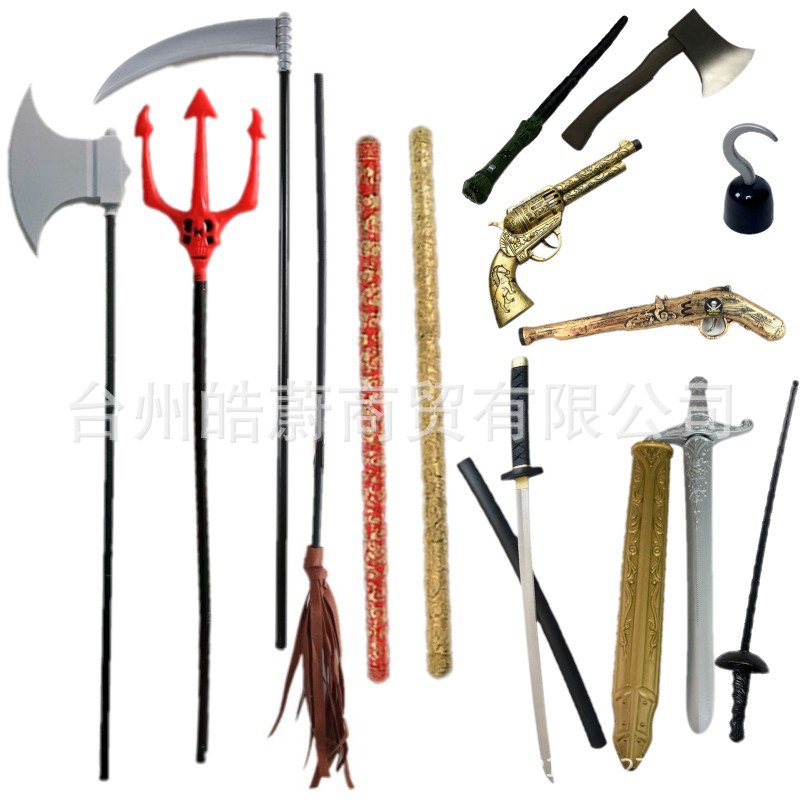 Funny Large Triangle Fork Sick - Cosplay Prop Axe recension och pris