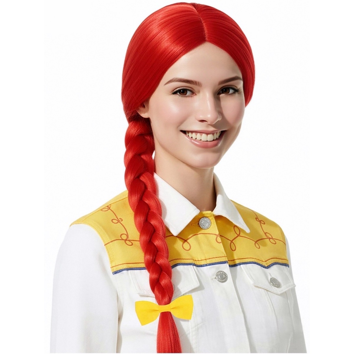 Bright Red 61cm Long Straight  - Cosplay Prop Bow recension och pris