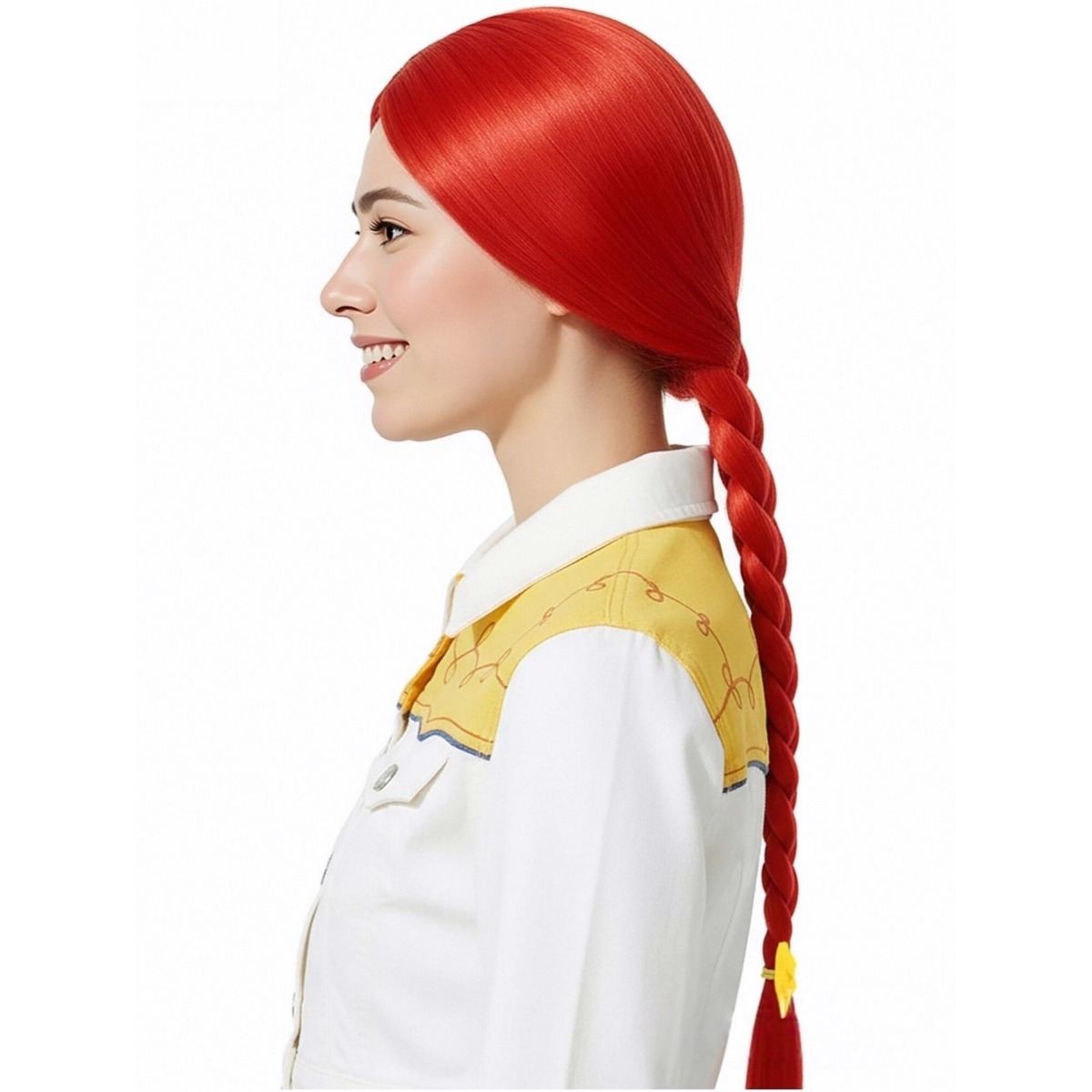 Bright Red 61cm Long Straight  - Cosplay Prop Bow recension och pris
