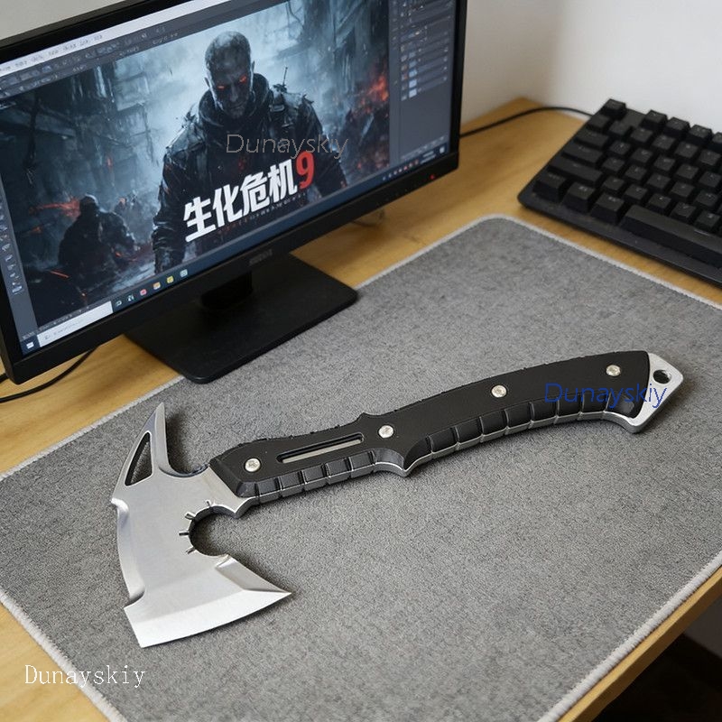 Re9 REQ Leon Cosplay Evil Requ - Cosplay Prop Axe recension och pris