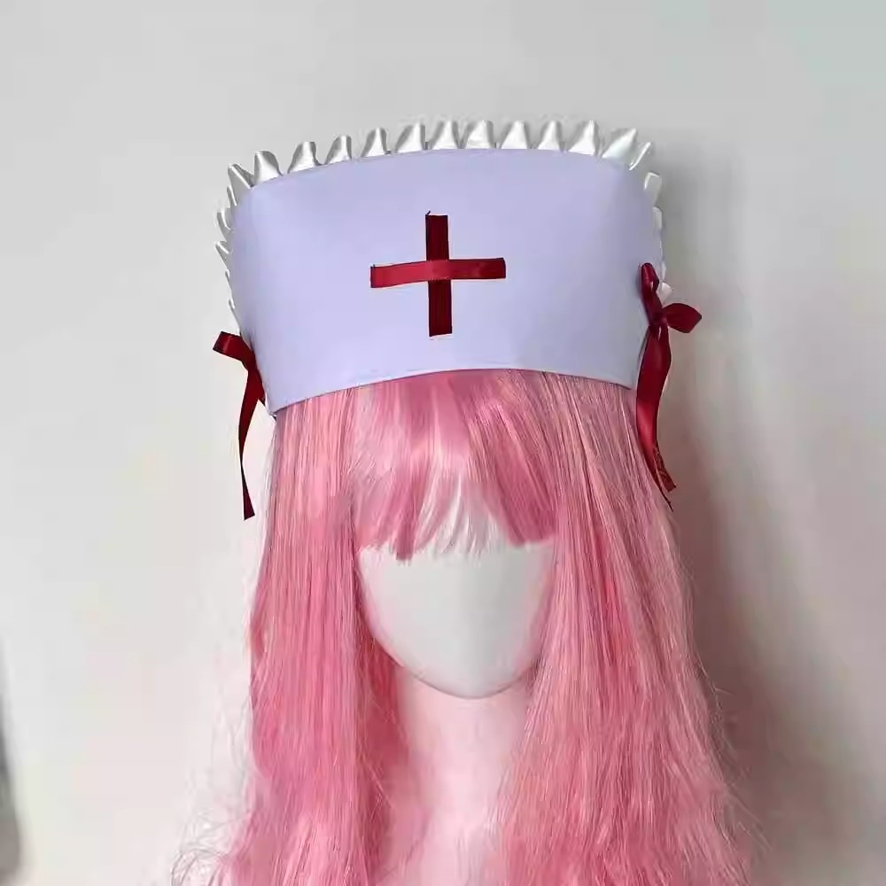 Cosplay nurse cap hat Accessor - Cosplay Prop Bow recension och pris
