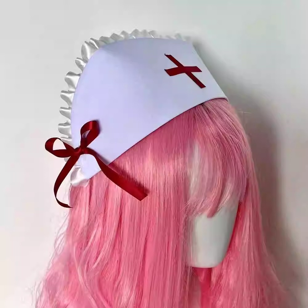 Cosplay nurse cap hat Accessor - Cosplay Prop Bow recension och pris