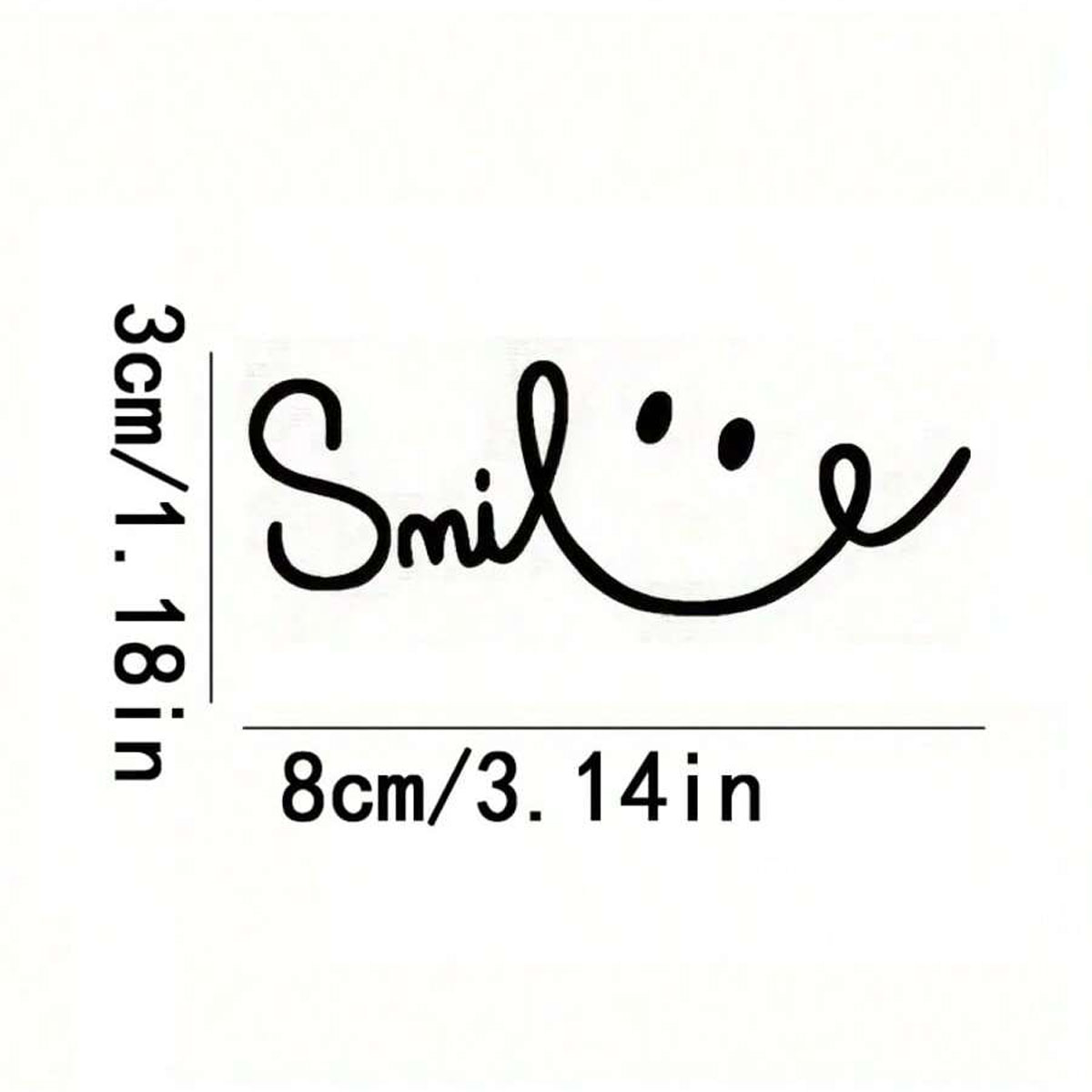 Smile Vinyl Sticker, Waterproo - Worbla Thermoplastic recension och pris