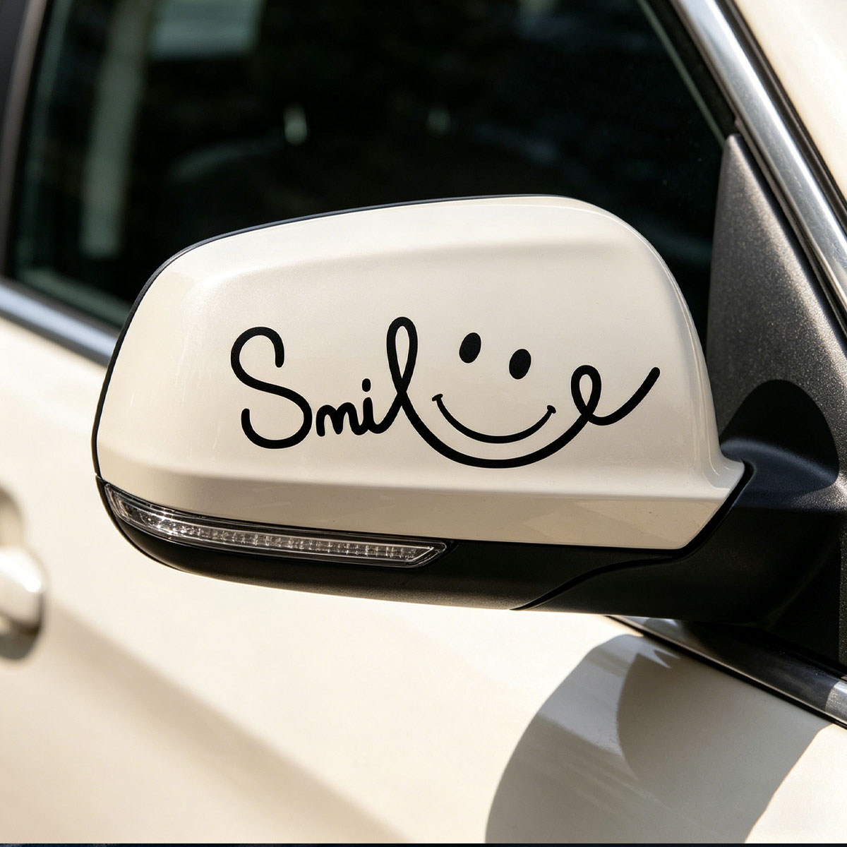 Smile Vinyl Sticker, Waterproo - Worbla Thermoplastic recension och pris