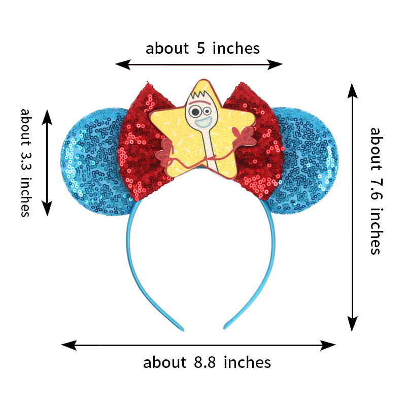 New Cute Mouse Ears Headband W - Cosplay Prop Bow recension och pris