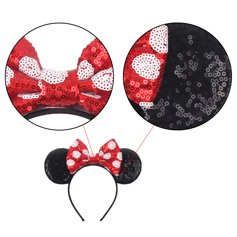 Disney Mickey Mouse Ears Headh - Cosplay Prop Bow recension och pris
